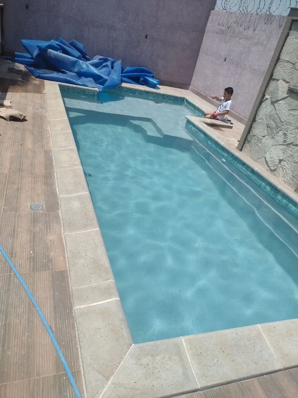 Piscina de Fibra e Alvenaria com Menor Preço  - Foto 4