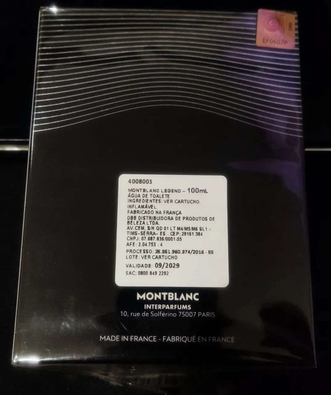 *PROMO* Perfume Montblanc Legend Eau de Toilette 100ml - Foto 2