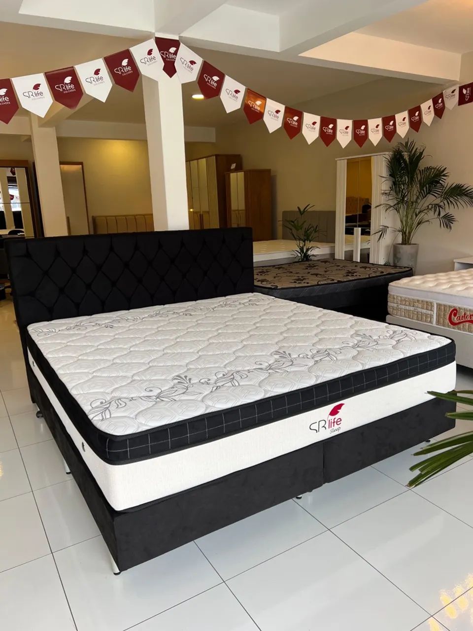 Cama box King Completa - ENTREGAMOS  - Foto 2