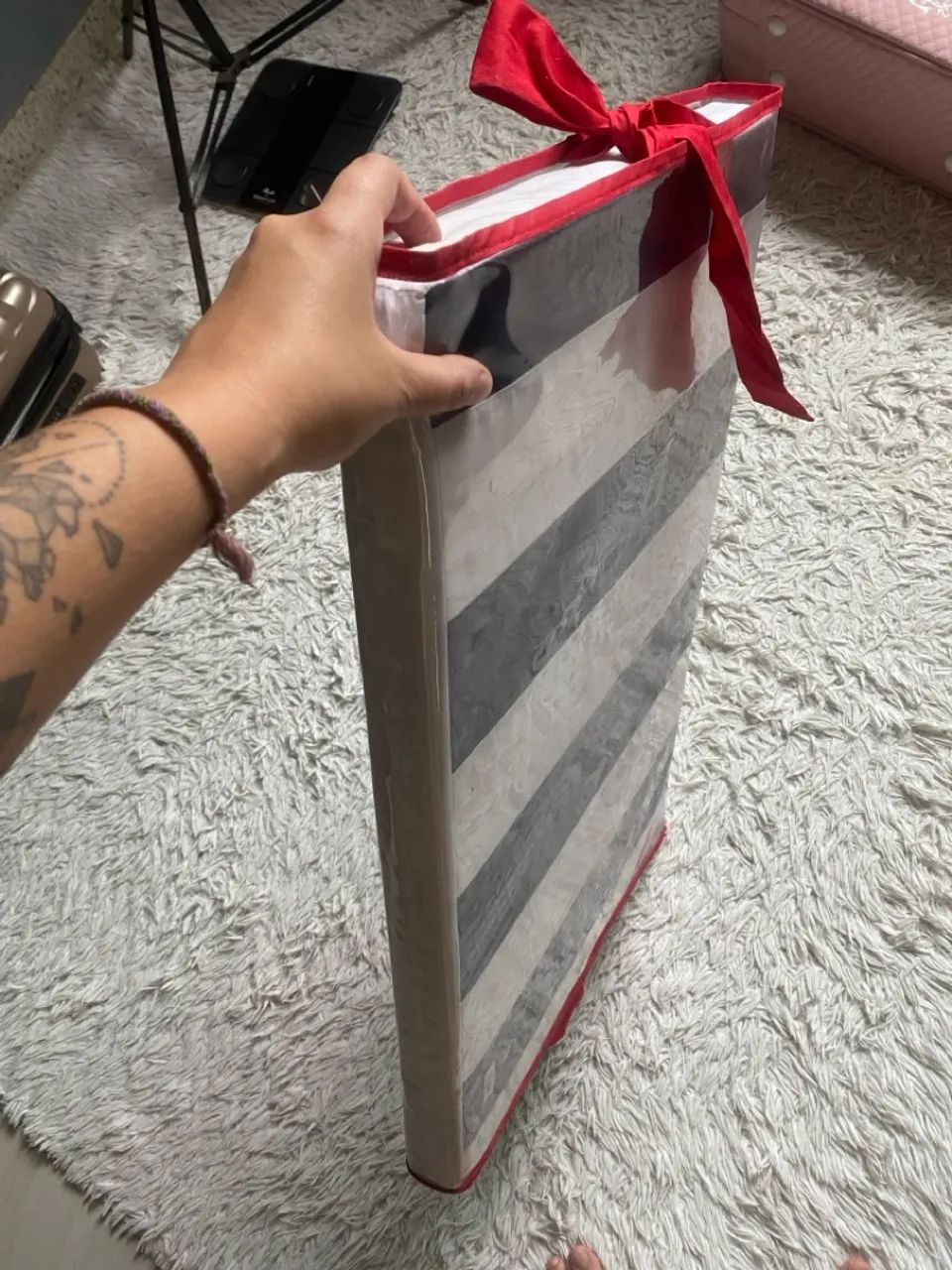 Trocador de cômoda para bebe com protetor