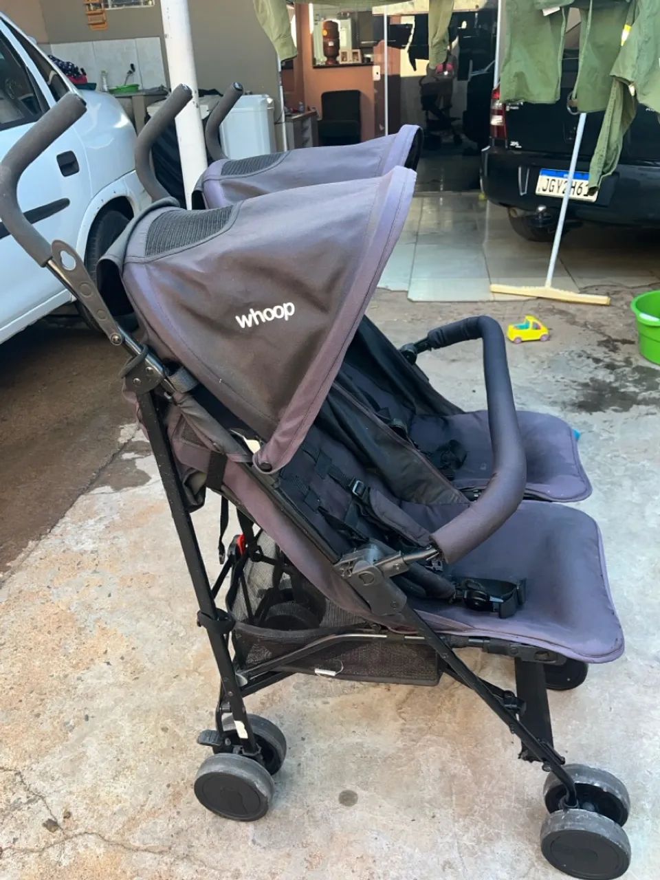 Carrinho de Bebê Duplo - Whoop