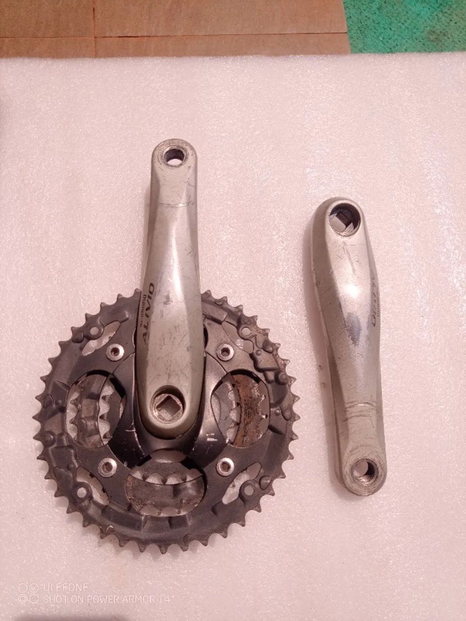 Pedivela Shimano Alívio 170mm
