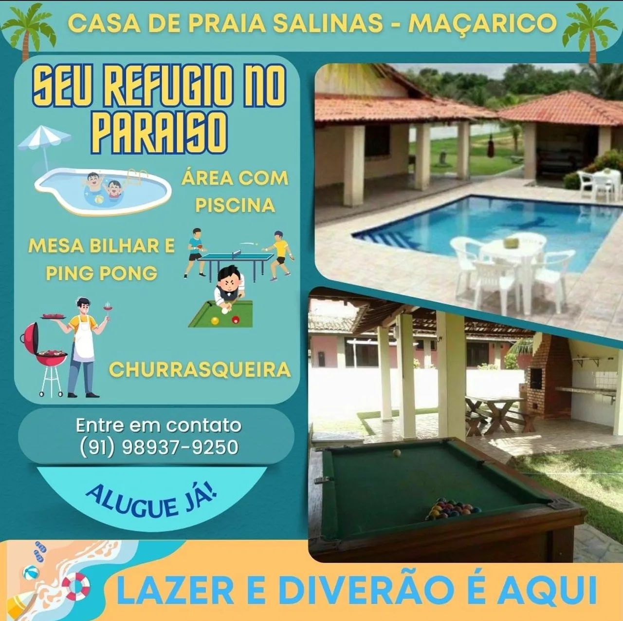 Casa de Praia em Salinas-Maçarico  - Foto 2