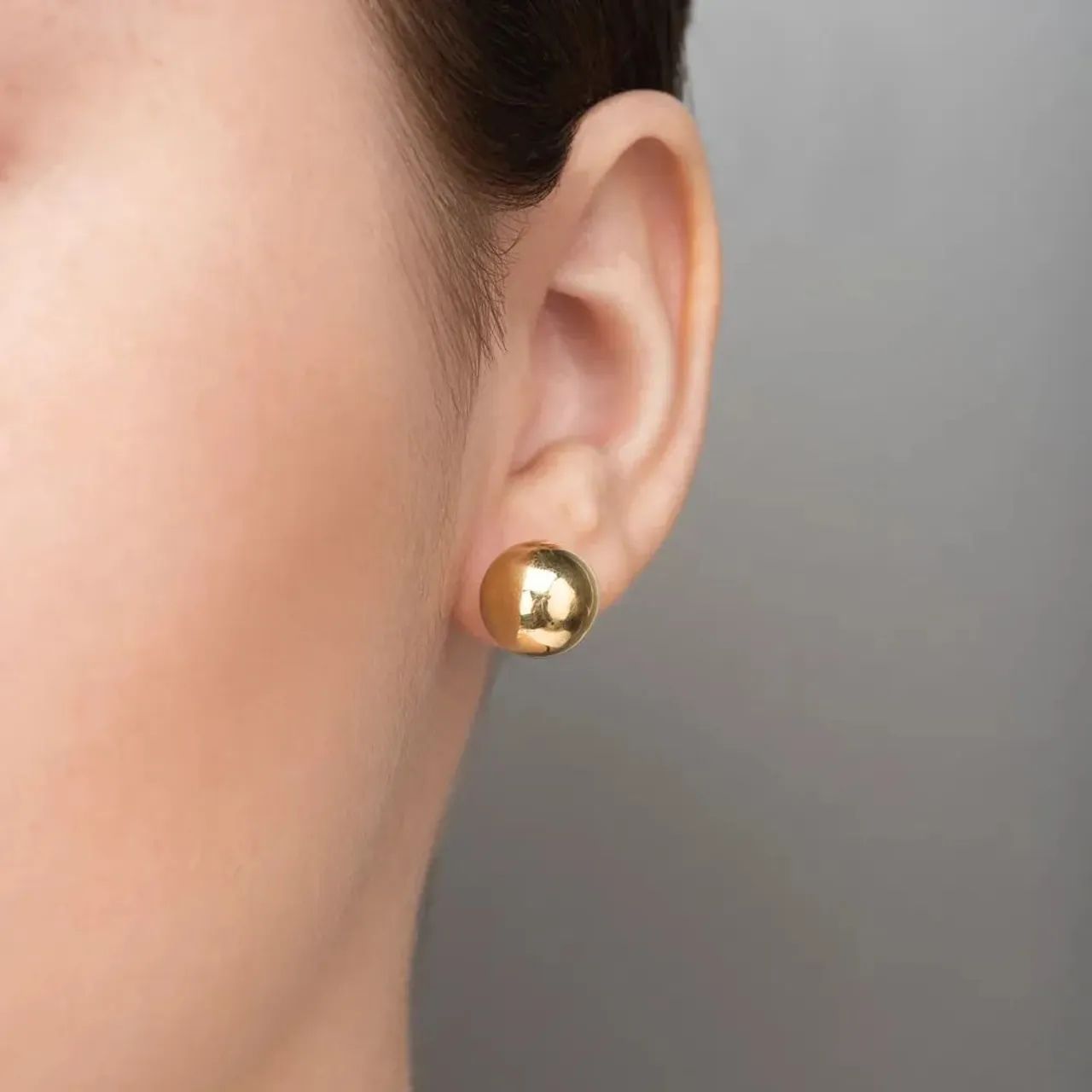 Brincos Bola Semi Jóia  - Foto 3