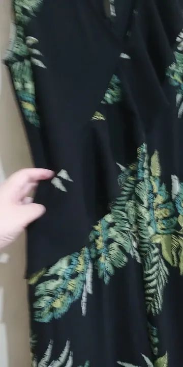 Macacão Feminino Estampado Preto - Foto 4