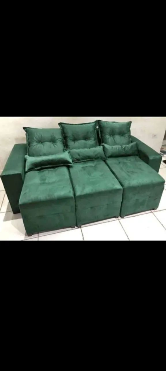Sofá retrátil Conforto e Design