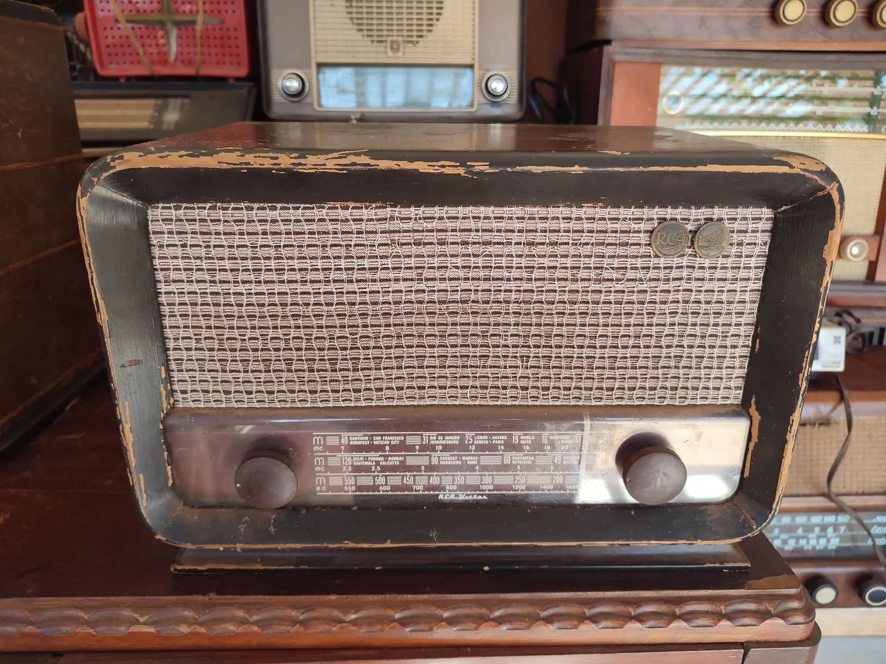 rádio antigo 
