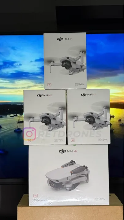Drone DJI Mini 4K, Standard e Fly More Combo