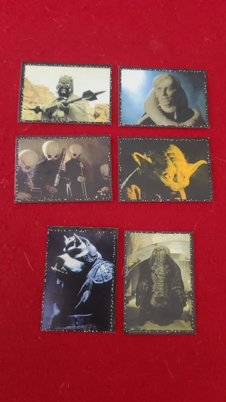 Lote com 17 Figurinhas álbum Star Wars (1997) - Foto 2