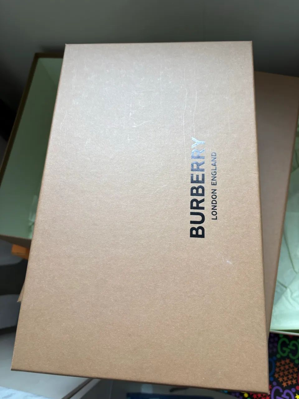Caixa Burberry enorme 42x40cm