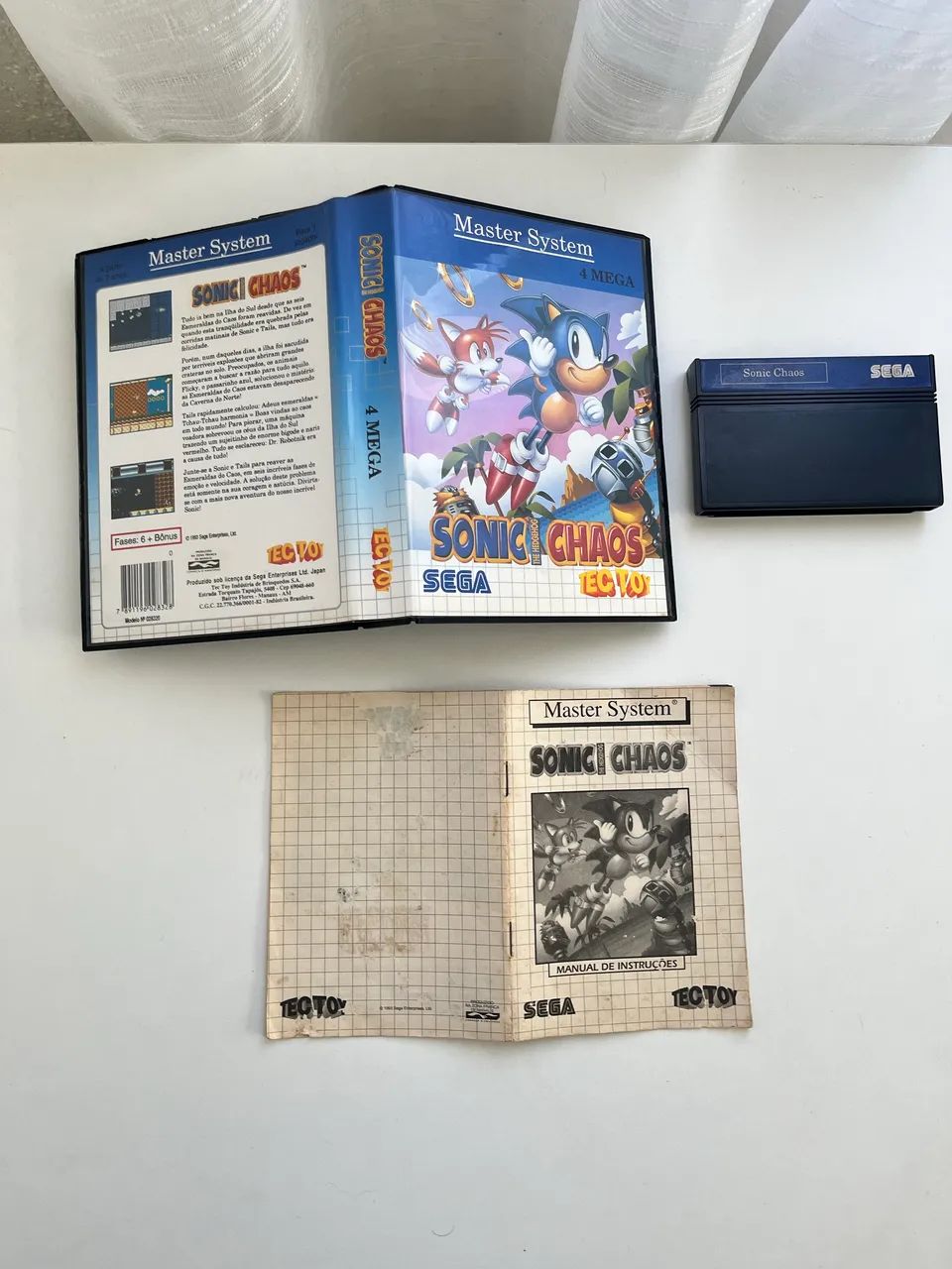 Sonic Chaos - Jogo de Master System - Foto 2