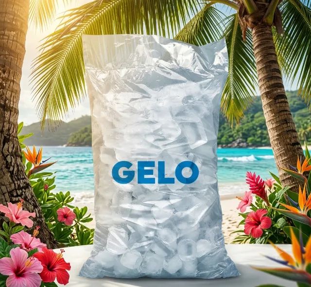 ? GELO EM CUBO CRISTALINO, QUALIDADE E ÓTIMO PREÇO!