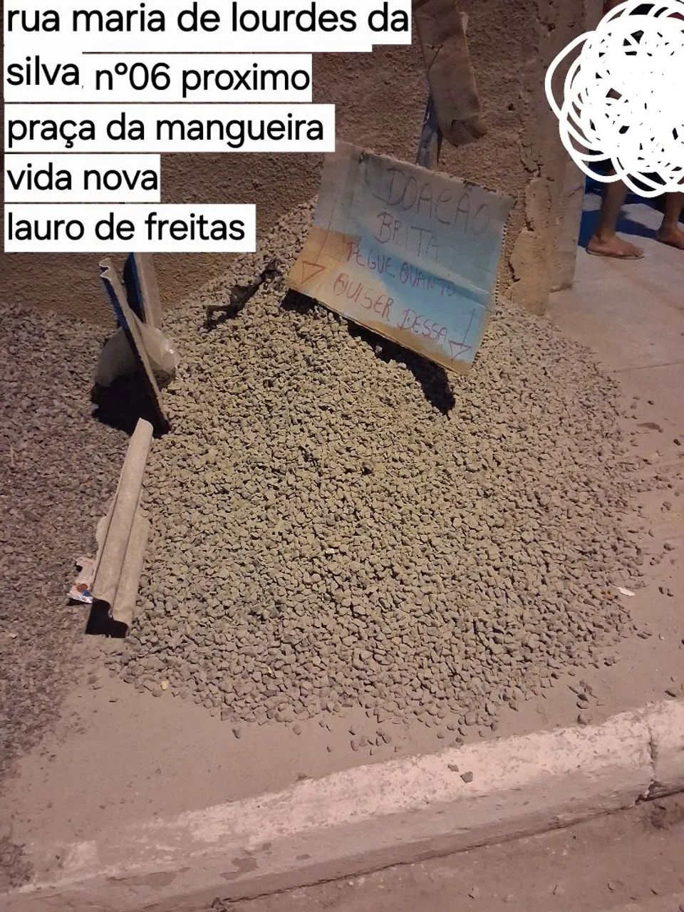 Brita Donation, New Life, Mangueira Square