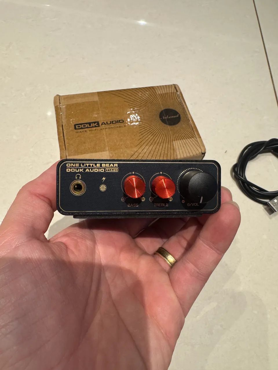 Pré Amplificador Douk Audio T14-EQ Stereo - Foto 2