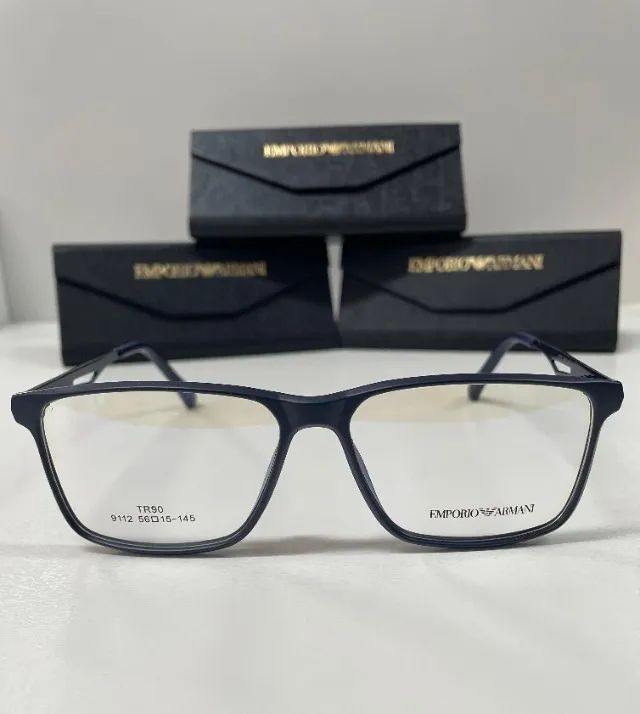 Armação Empório Armani light blue resistente e confortável nova - Foto 5