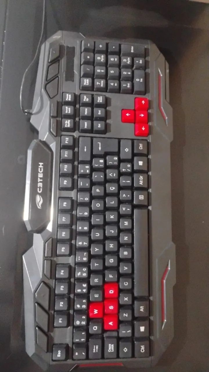 Teclado Gamer C3Tech GK-100BK USB