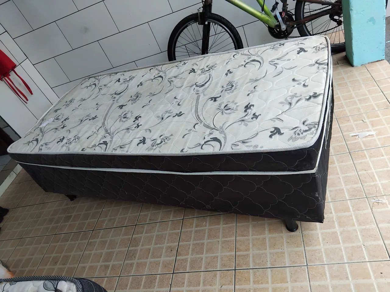 Cama Box solteiro usada 180,00 - Foto 2