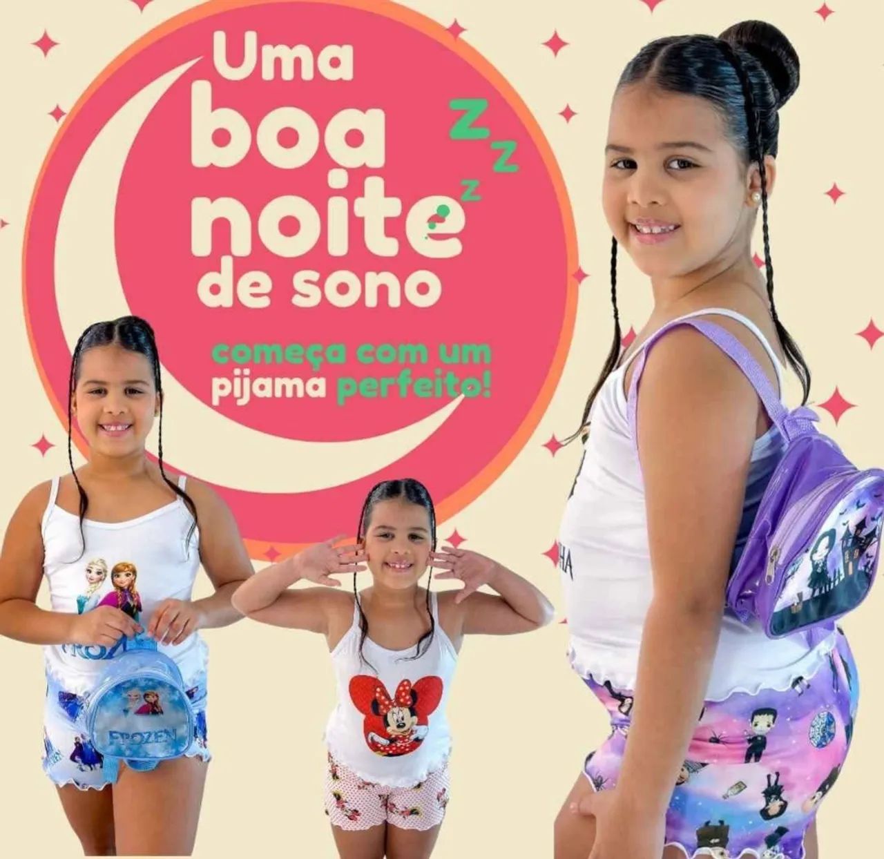 Baby-doll infantil + Bolsa
