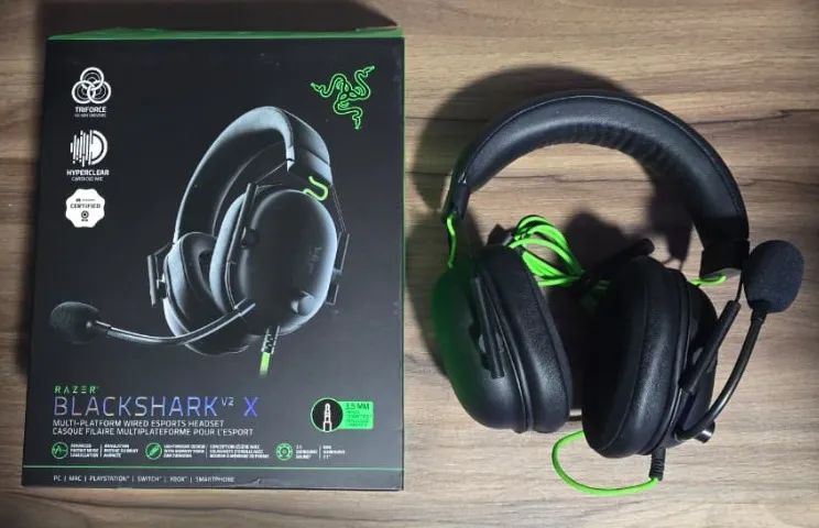 Headset Razer Blackshark V2 X - Foto 2