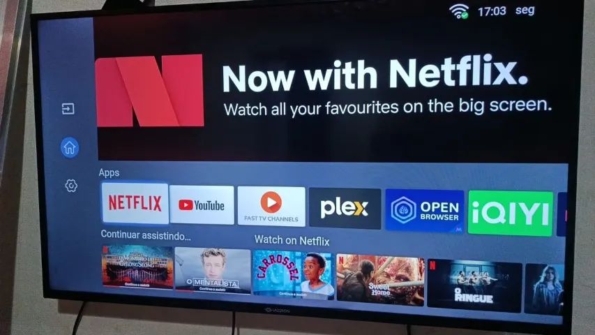 TV VISION 50 SEMI NOVA