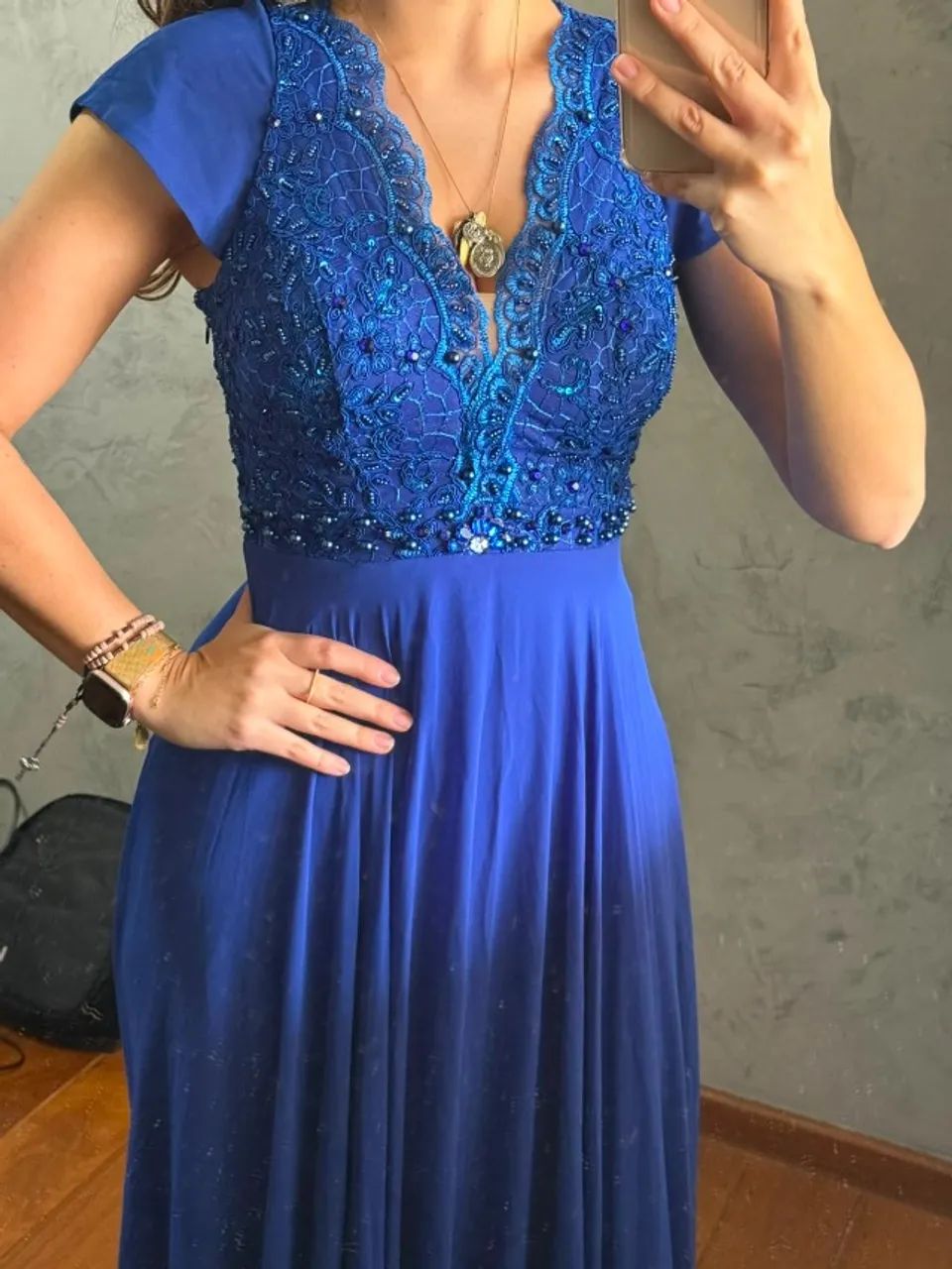 VESTIDO DE FESTA MADRINHA E FORMTURA - Foto 2