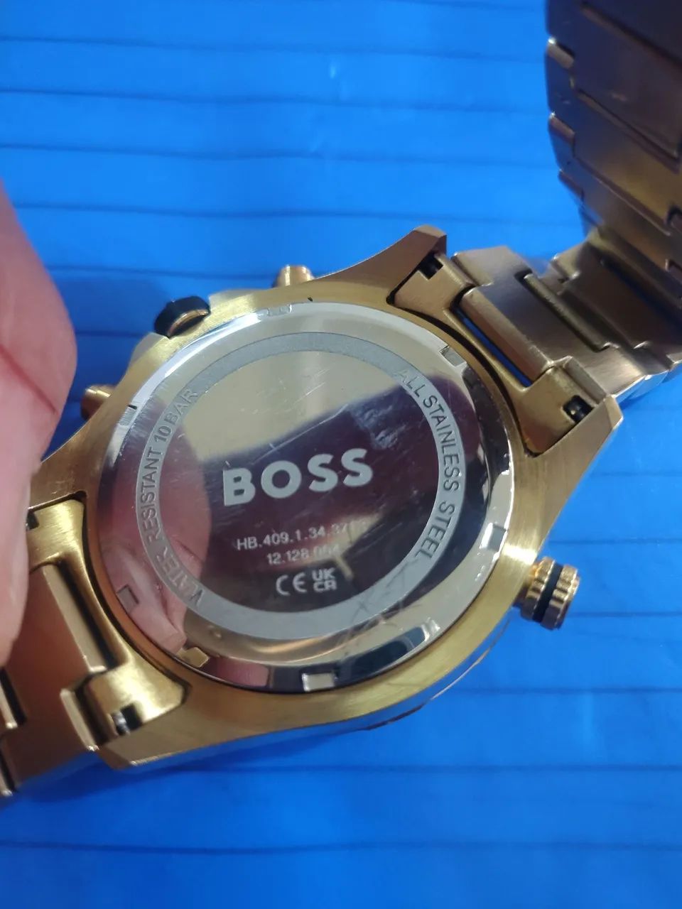 Relógio dourado Hugo boss - Foto 3