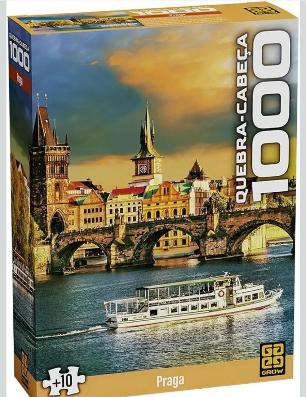 Quebra-cabeça Praga 1000 peças GROW