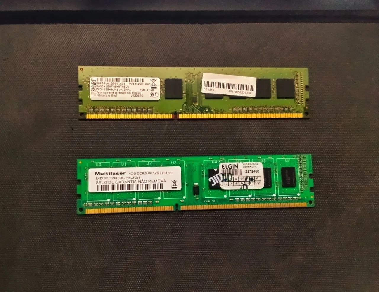 8Gb (2x 4Gb) DDR3 