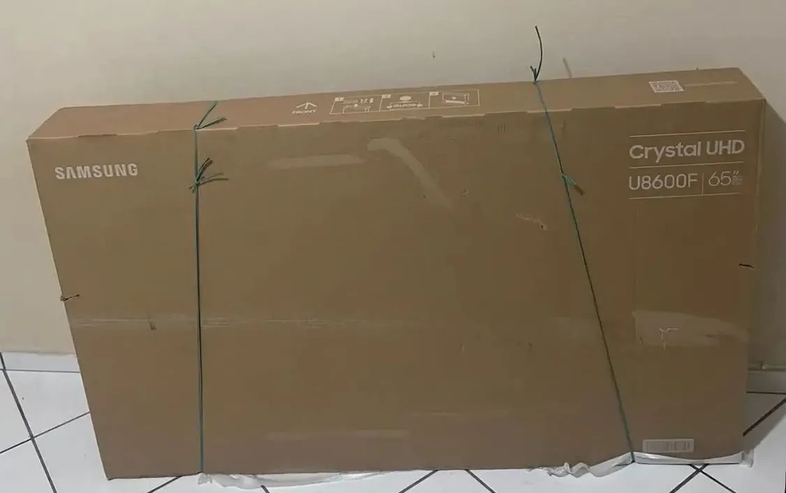 COM NOTA FISCAL E GARANTIA DE LOJA televisão Samsung Crystal 65 polegadas NA CAIXA AINDA - Foto 2