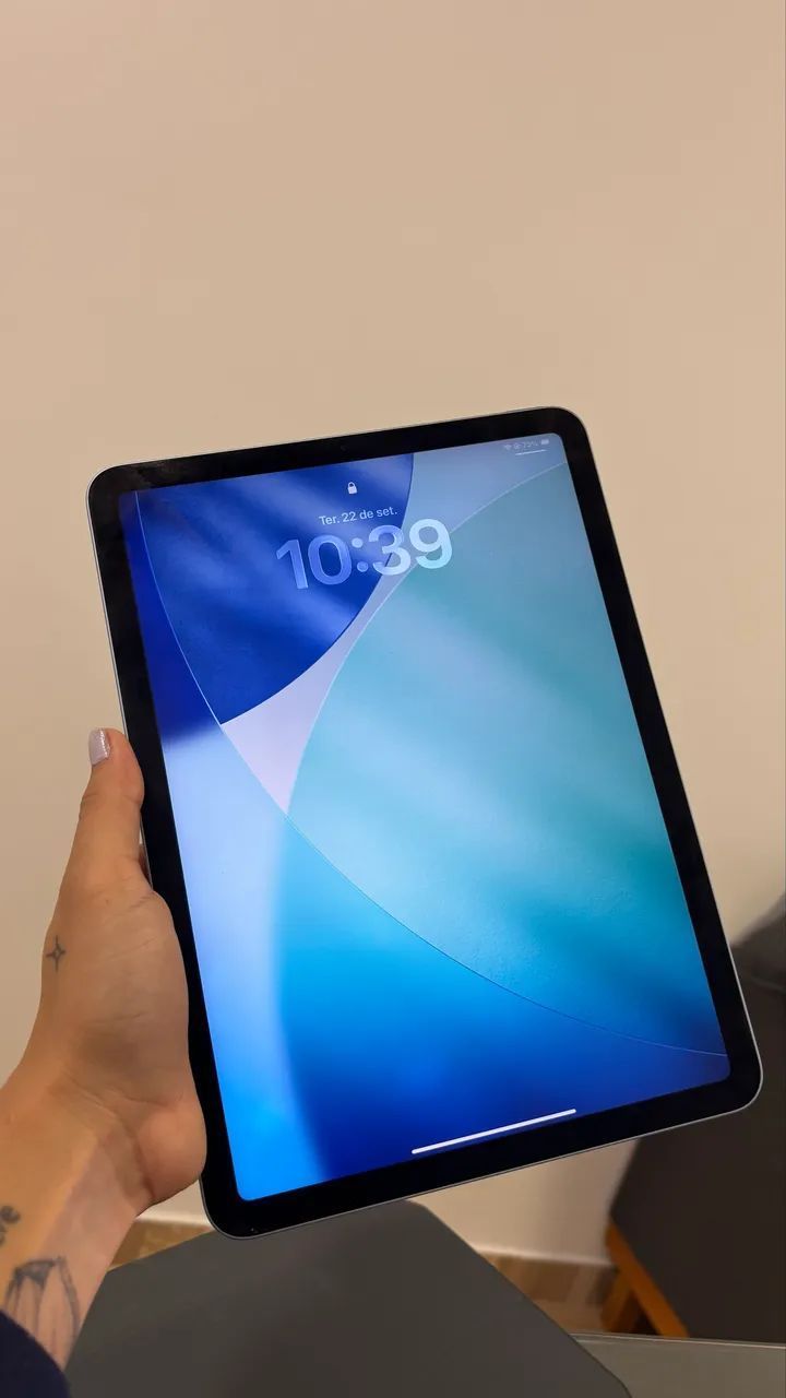 ipad air 4ª geração com problema de placa e caneta apple pencil 