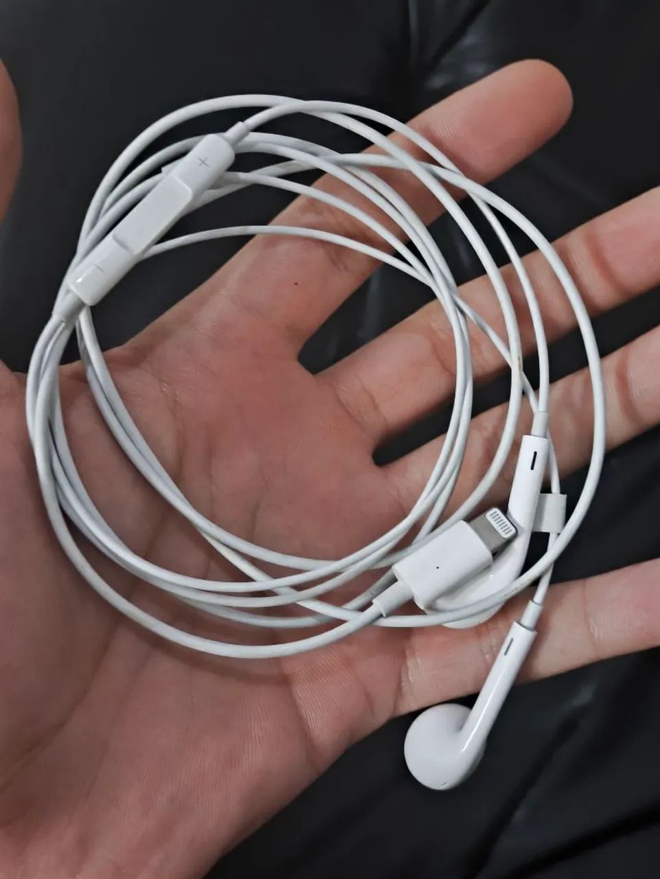 Fone de ouvido apple lightning branco - Foto 2