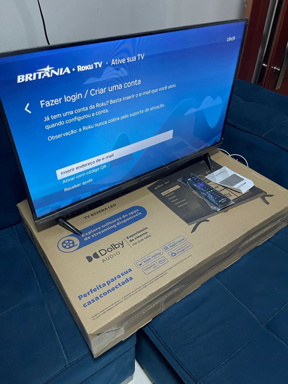 Tv Britânia 32 polegadas zera . - Foto 4