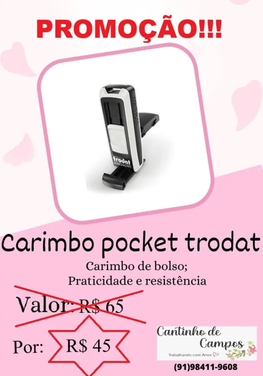 Carimbo Pocket Completo