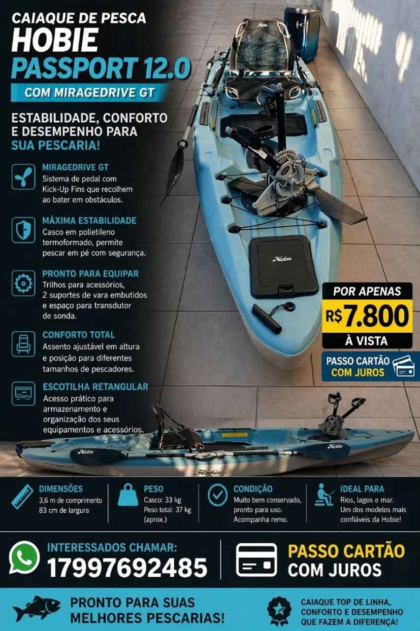 Caiaque Hobie 