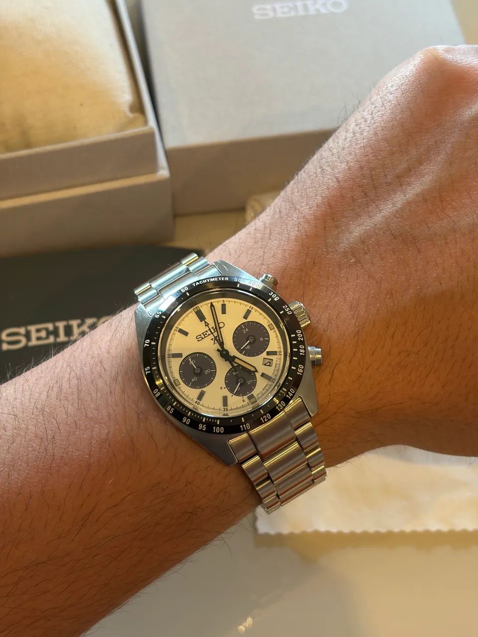 Relógio Seiko PROSPEX Speedtimer PANDA - Foto 2