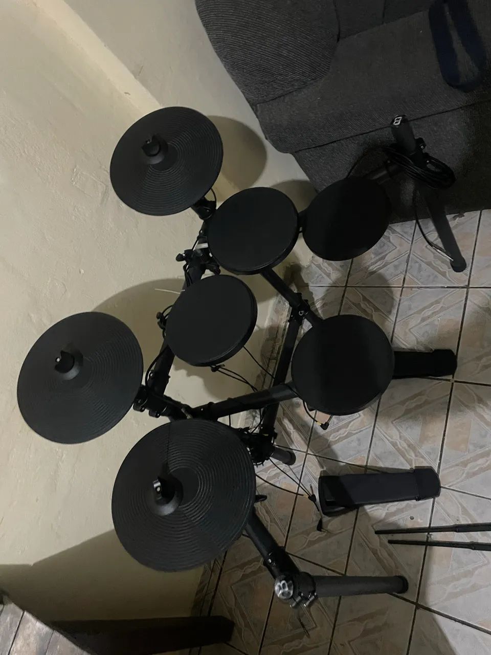 Bateria eletrônica sevin  - Foto 3