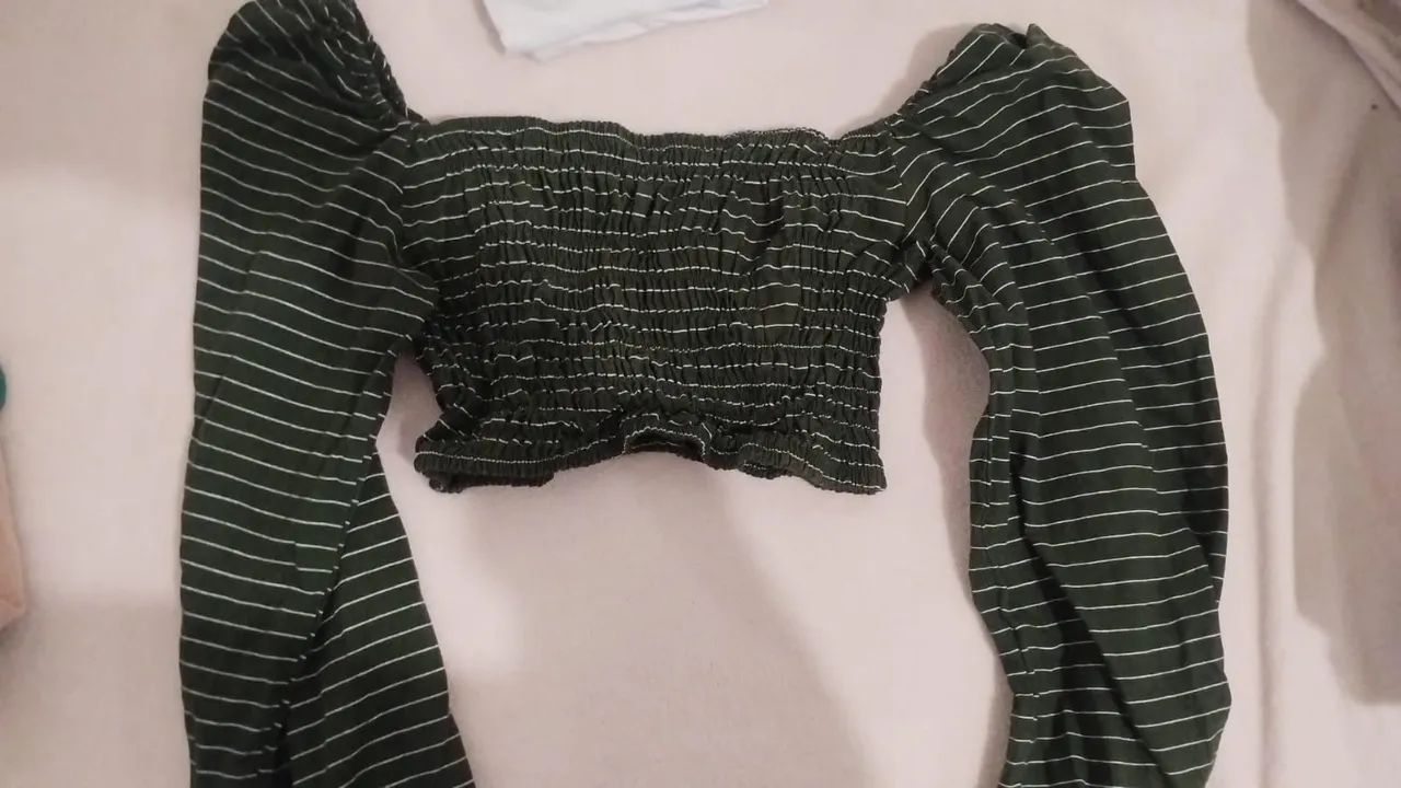 CROPPED manga longa