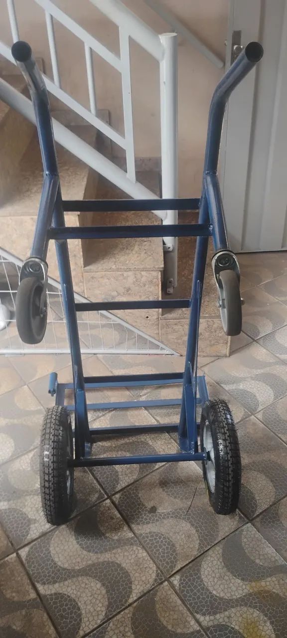 Carrinho de carga com rodinhas  - Foto 4