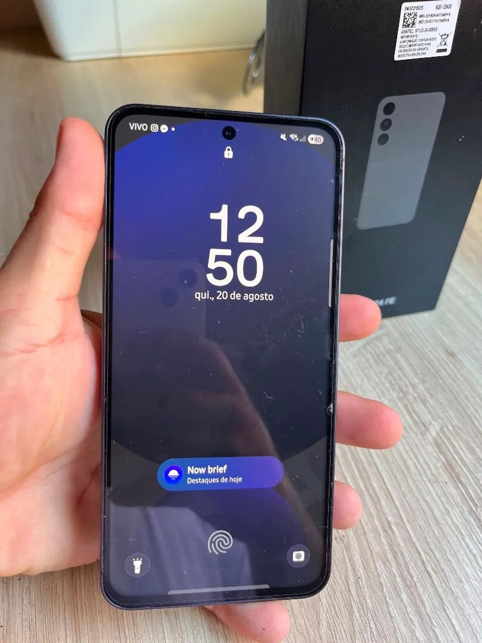 S24FE 256GB 8RAM - Foto 3