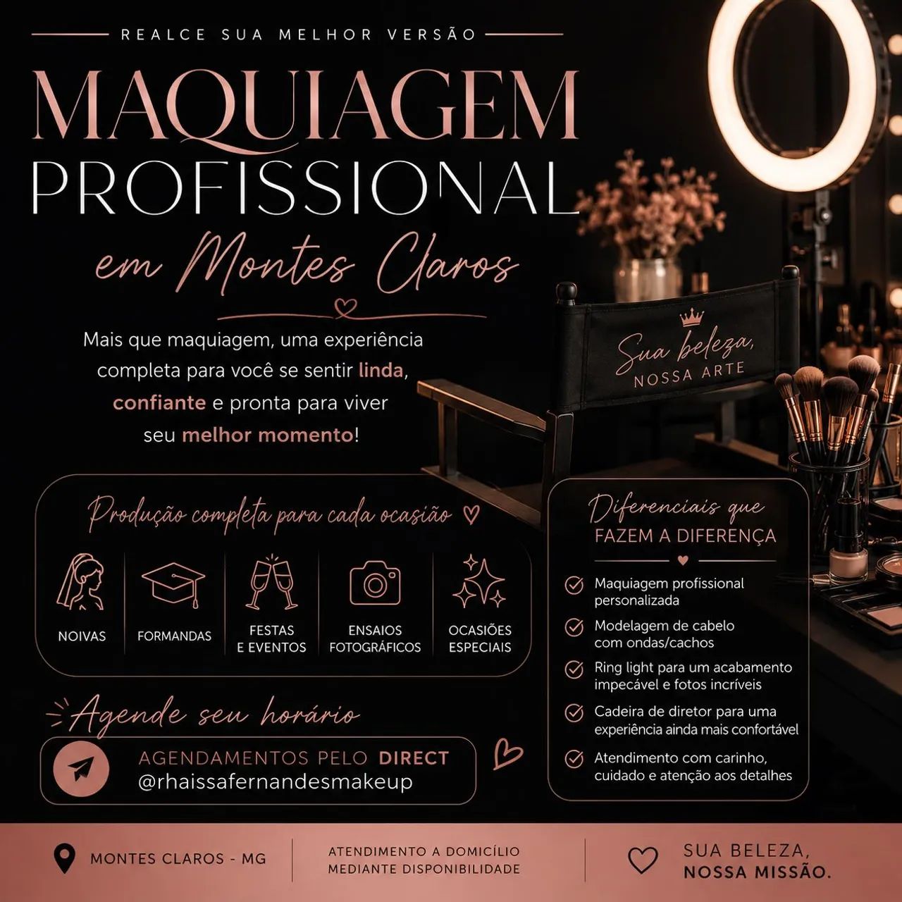 Maquiagem profissional 