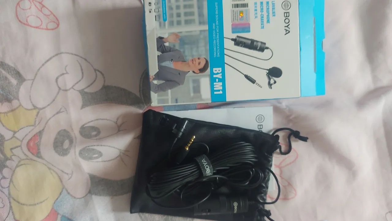 Microfone de lapela Boya  - Foto 4