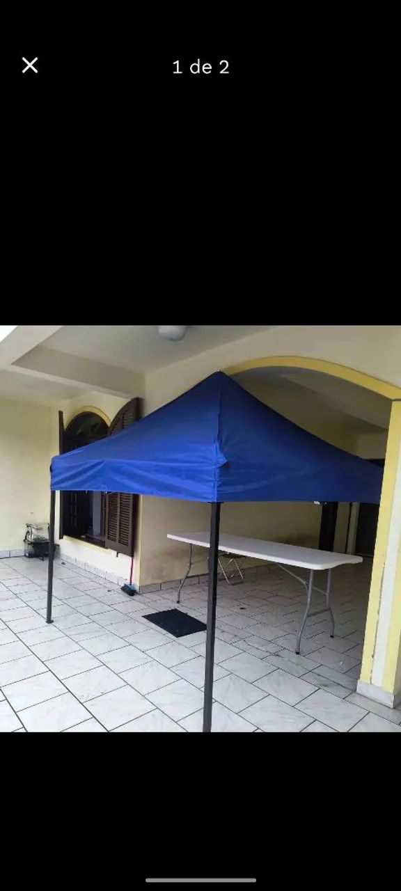 Tenda sanfonada 2x2