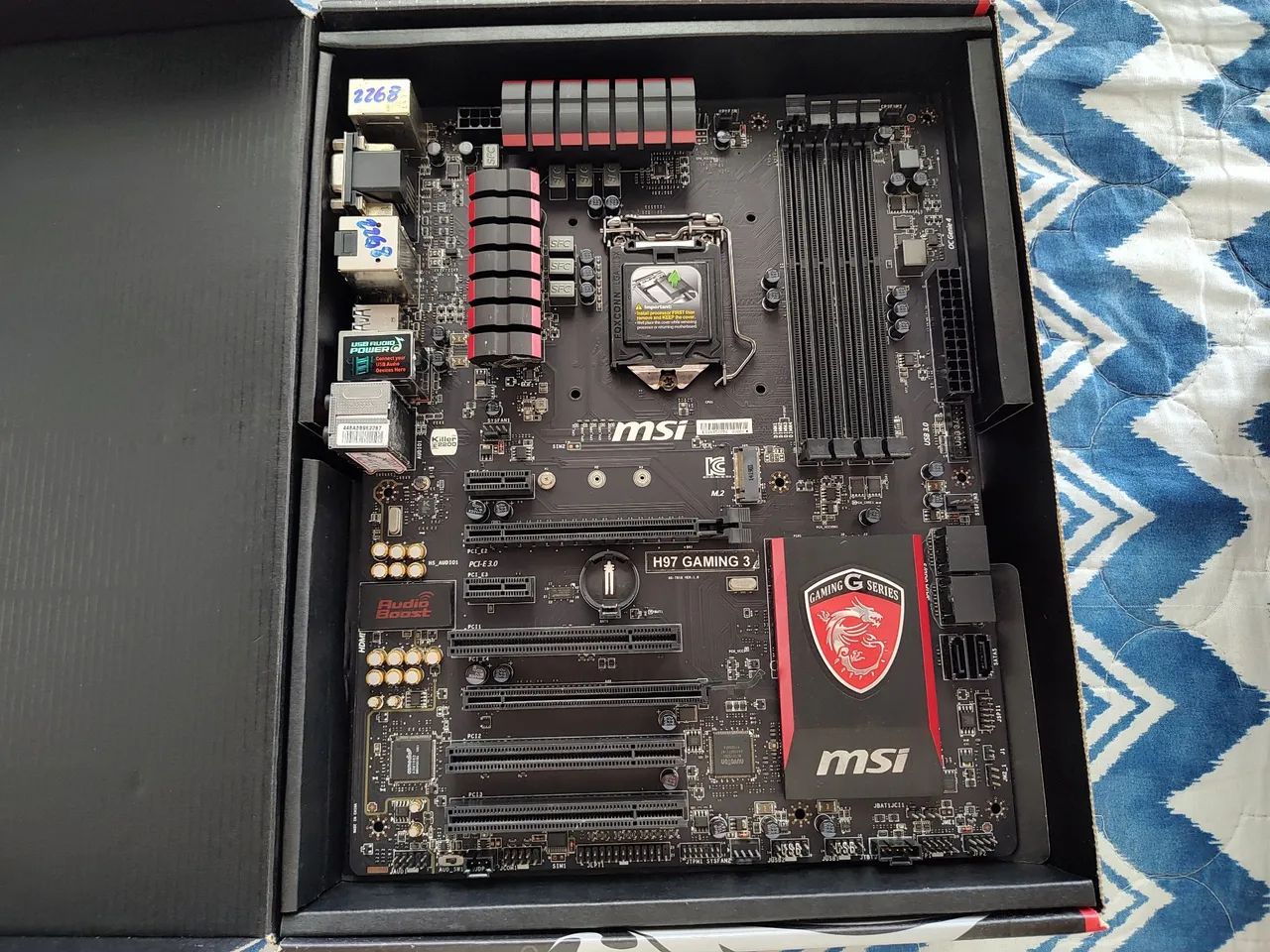 Placa mãe MSI H97 Gaming 3 - Foto 3