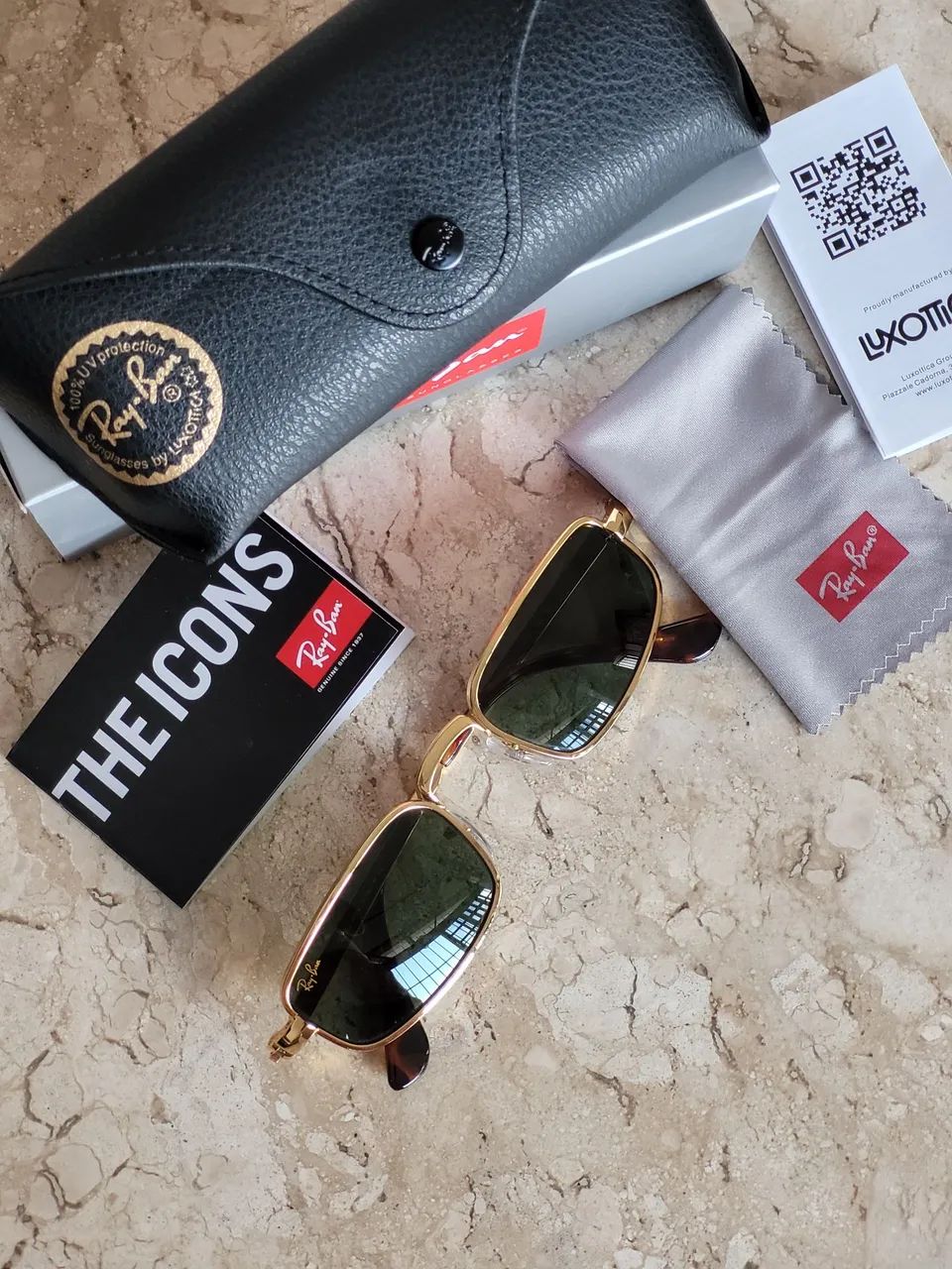 Oculos de sol Ray ban A$ap rocky clássico 