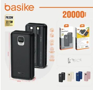 Basike Power Bank 22.5w 20000mah - Foto 2
