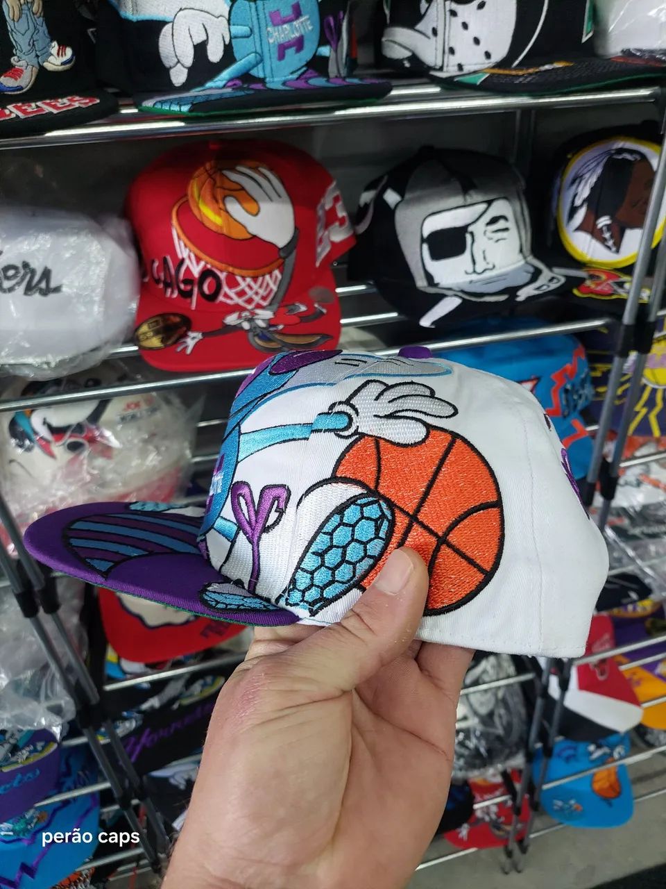 Boné Charlotte Hornets big logo  - Foto 2