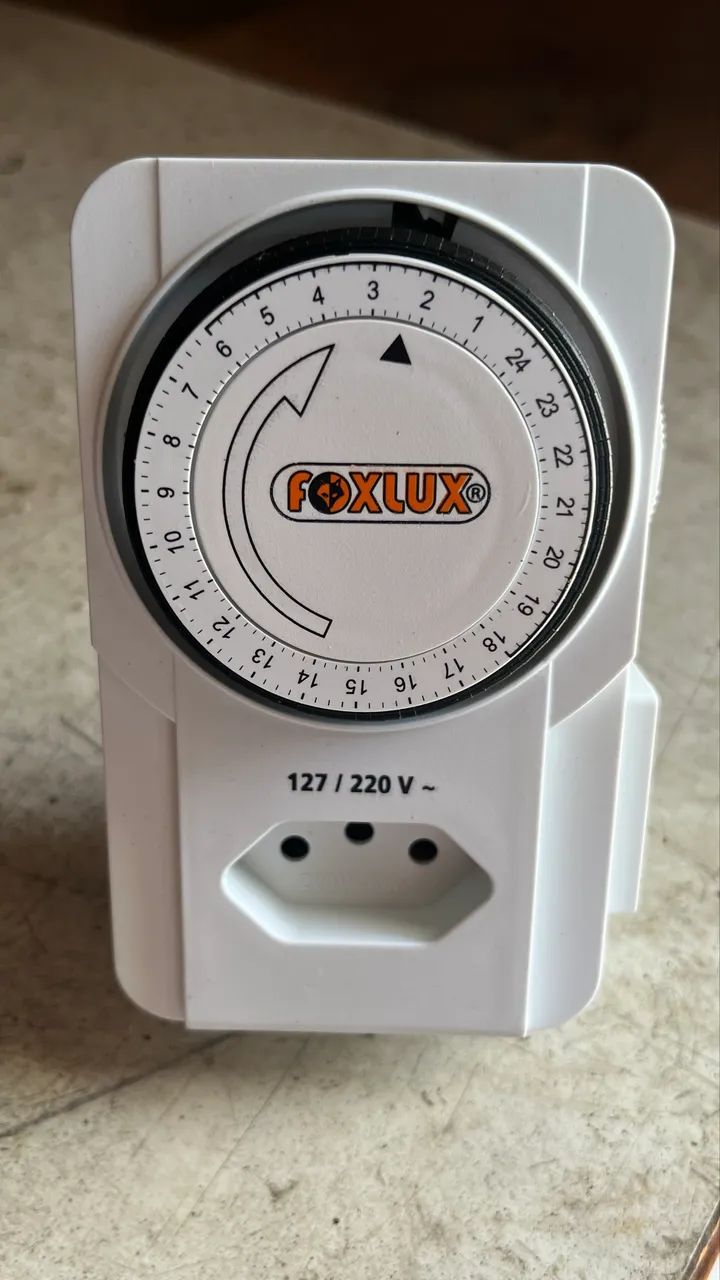 Timer Temporizador Foxlux Analógico Bivolt