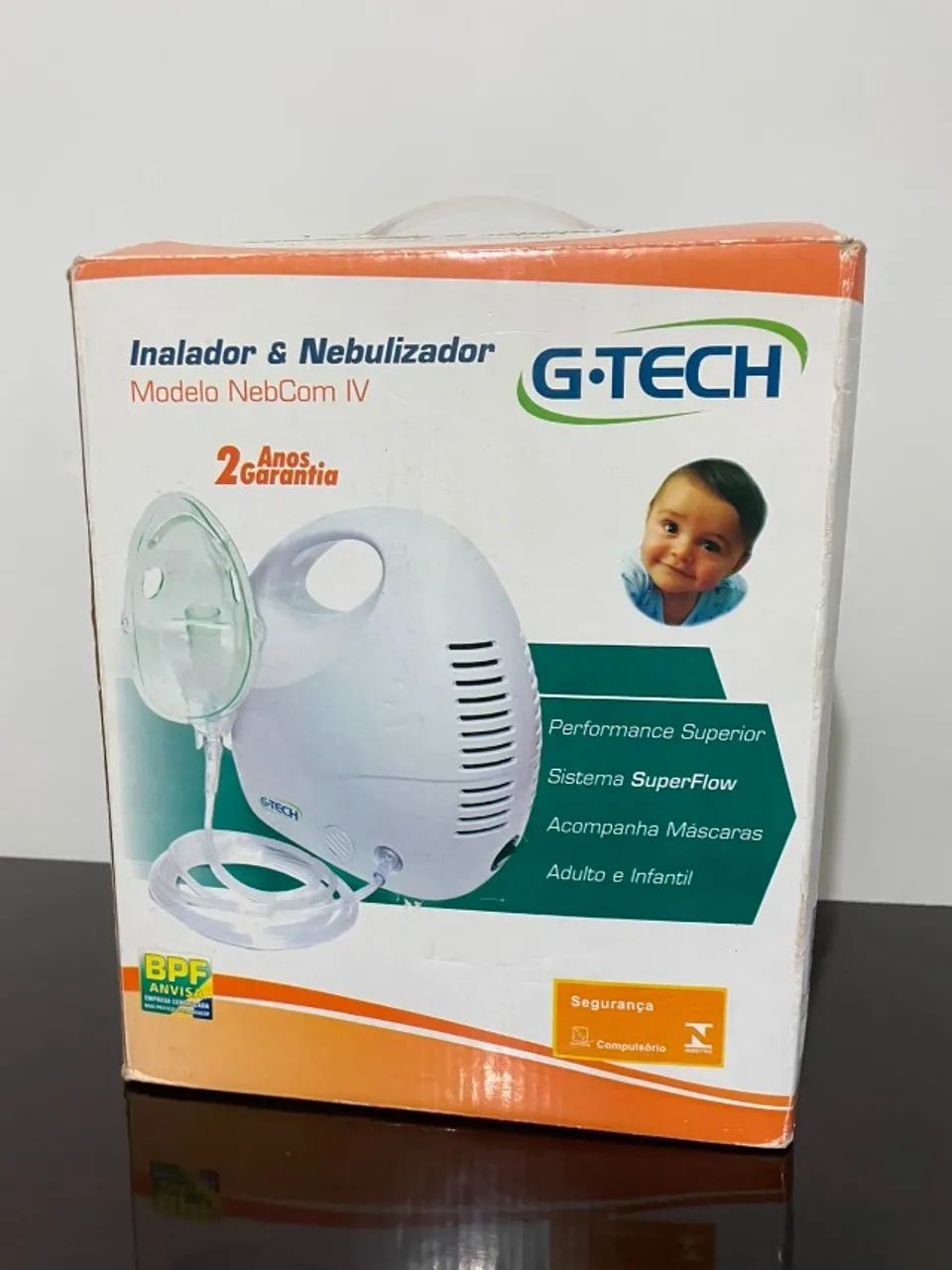 Nebulizador Compressor G-Tech NebCom IV - Foto 3
