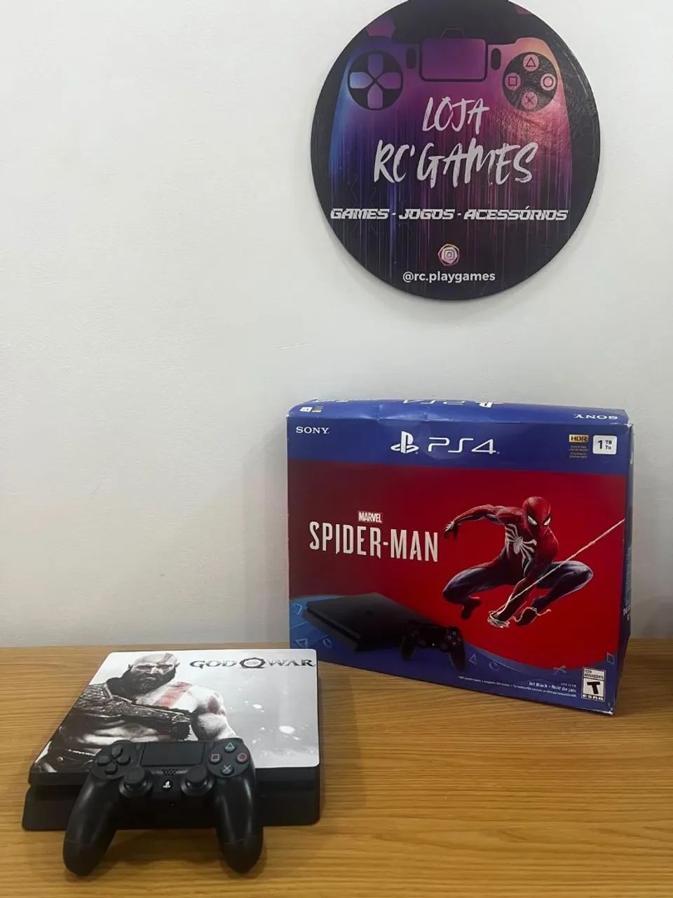 PS4 SLIM 1TB COM JOGOS - Foto 3