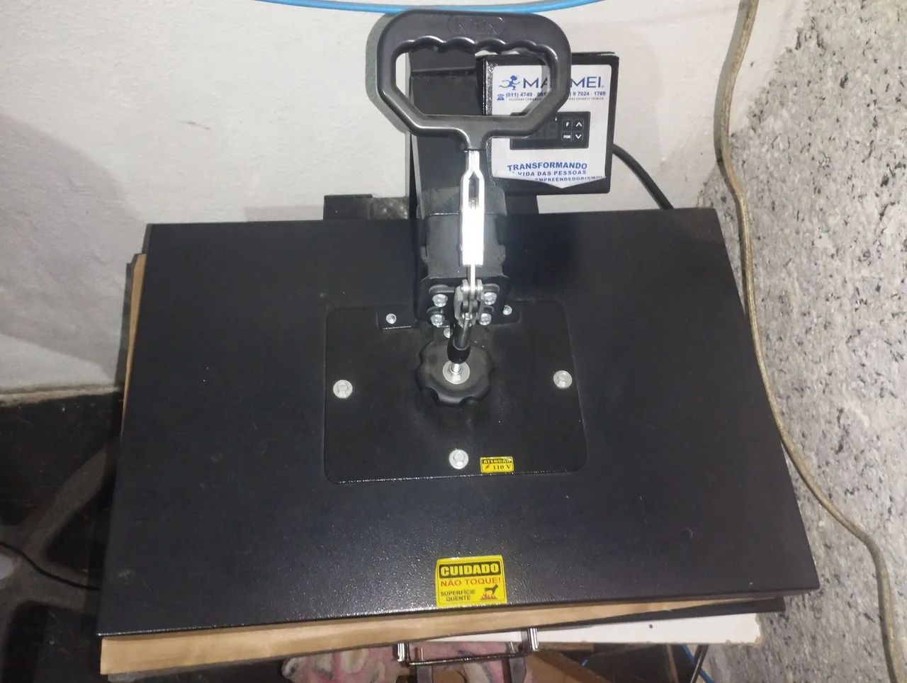 Máquina sublimação 60x40 Maqmei estampa camisetas e mais